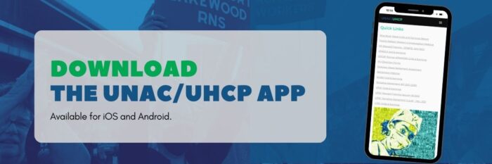 UNAC/UHCP Members: Download the App Today - UNAC/UHCP