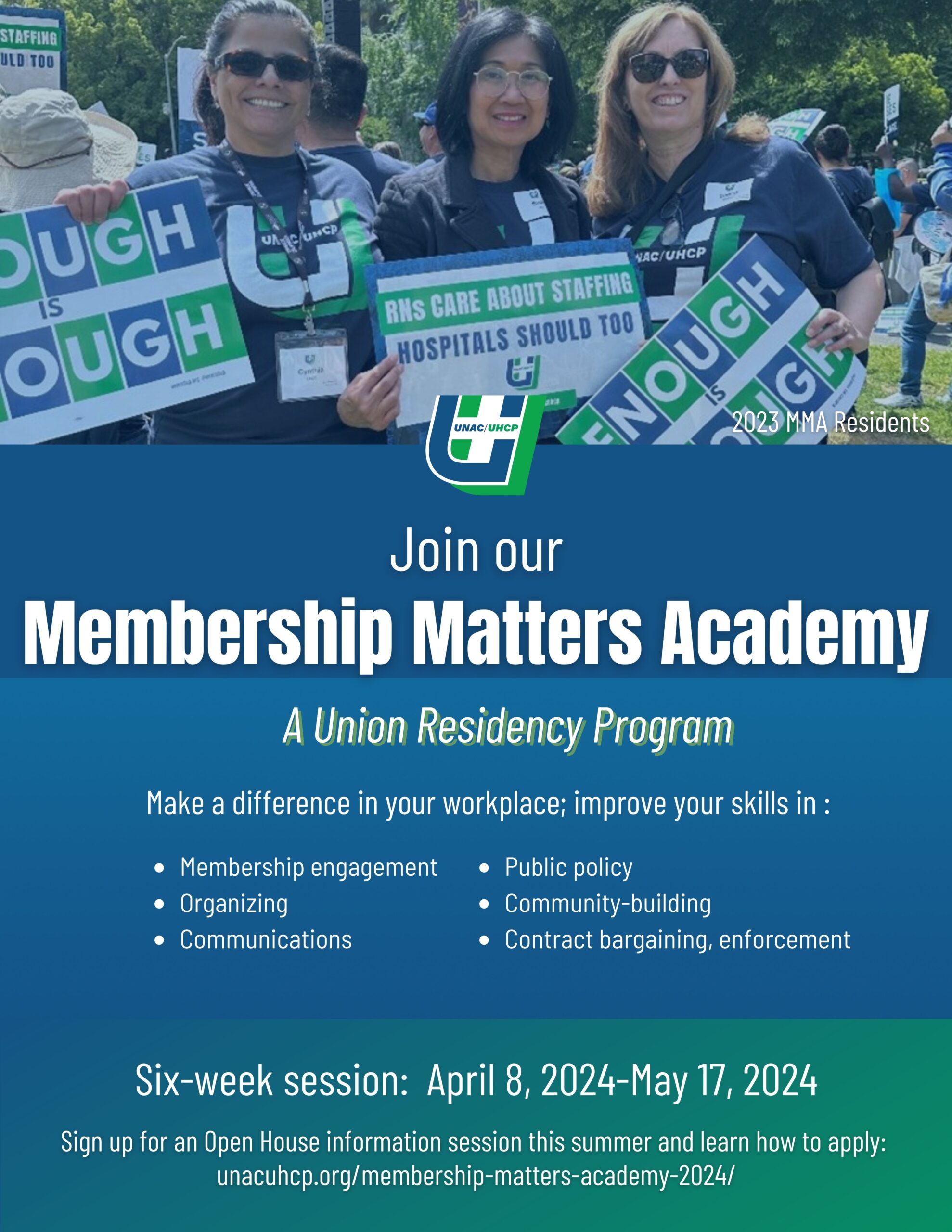 Membership Matters Academy 2024 UNAC/UHCP