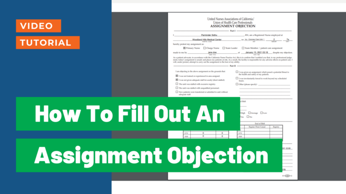 assignment against objection