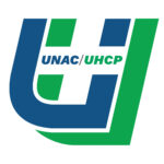 UNAC UHCP blue and green logo of 2 U's together